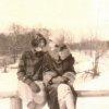 Grandma Bogart &amp; Aunt Lois c Jan 1921
